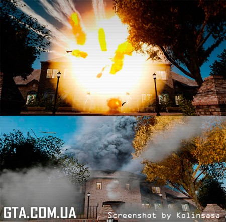 Новые эффекты взрывов v1.1